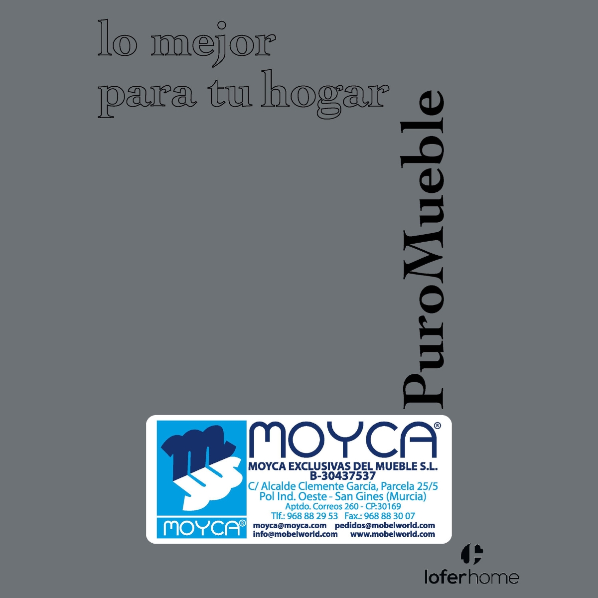 portada de puromueble de lofferhome